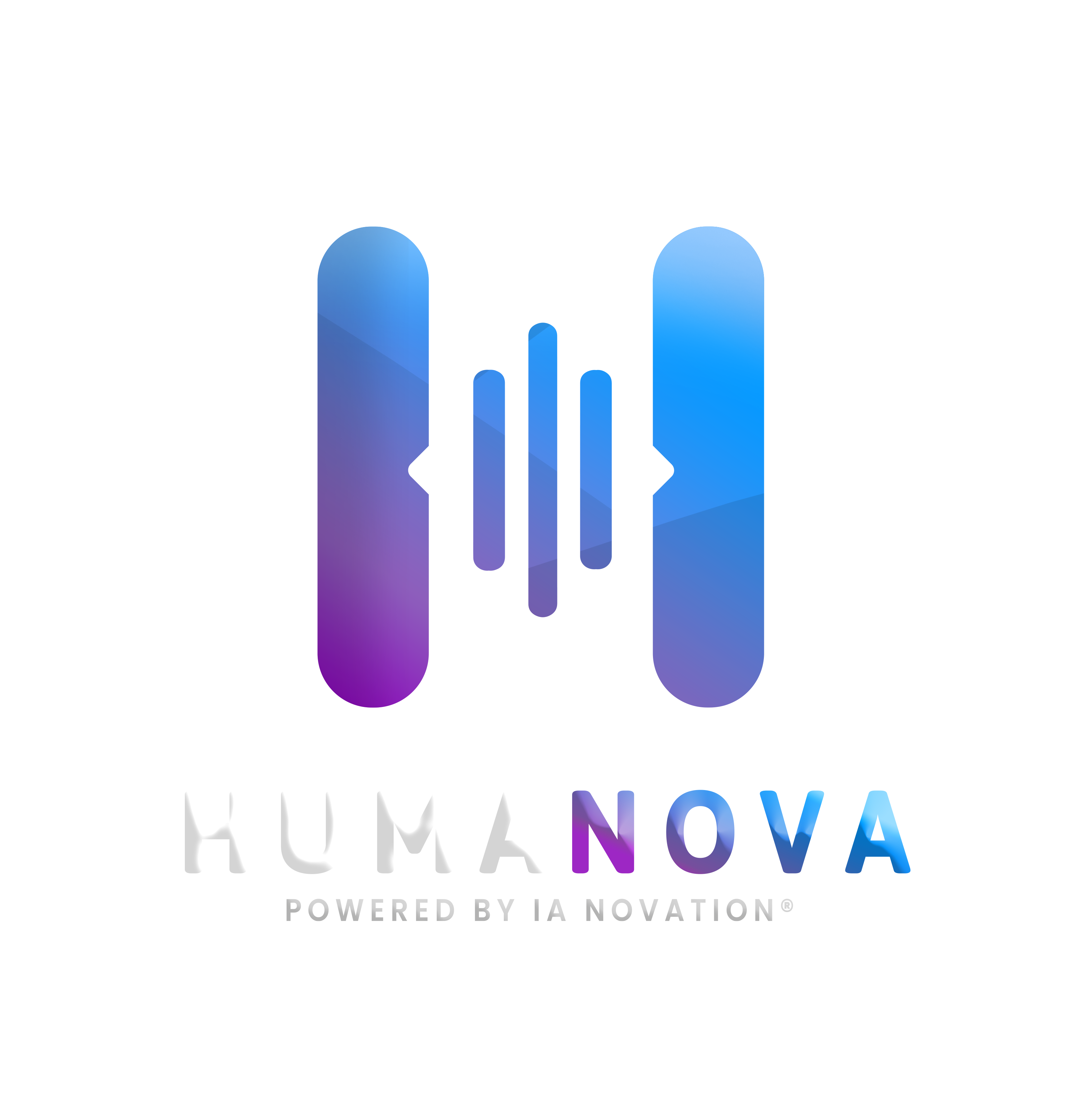Logo HUMANOVA fond sombre